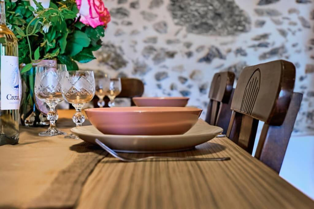 Maria'S Cozy Stonehouse Villa Kerames Екстериор снимка